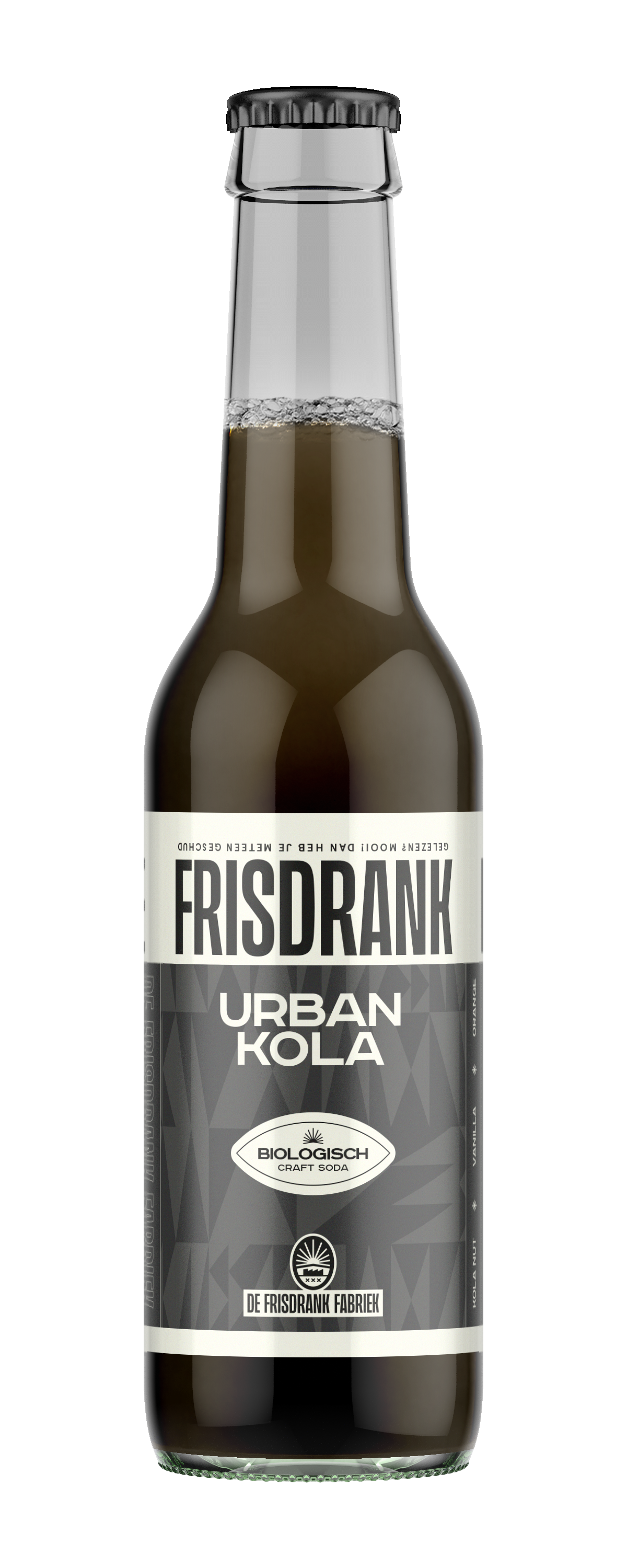 De Frisdrank Fabriek Koolzuurhoudende frisdrank urban kola bio 275.00 Milliliter