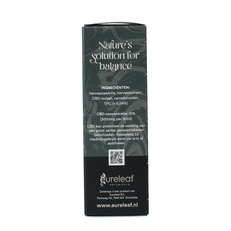 Zendrops CBD relieve oil horses 10% 30 Milliliter