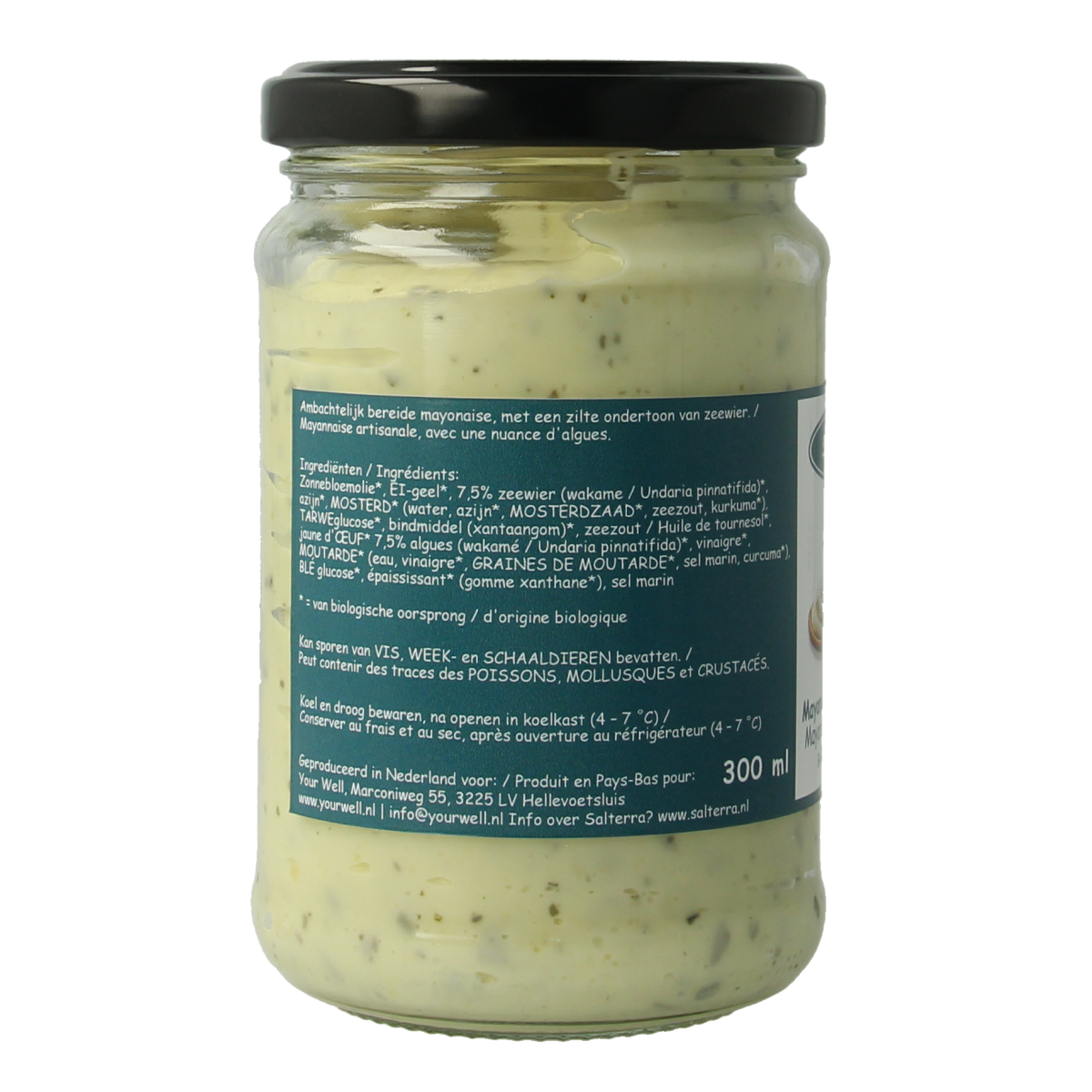 Salterra Mayonaise met wakame bio 300.00 Milliliter