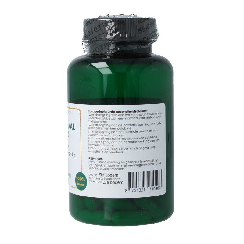 Liever Gezond Liposomaal ijzer sterk 60 Vegetarische capsules