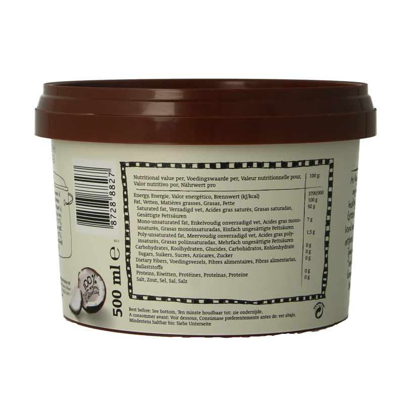 Royal Green Kokos cooking cream odourless bio 500 Milliliter