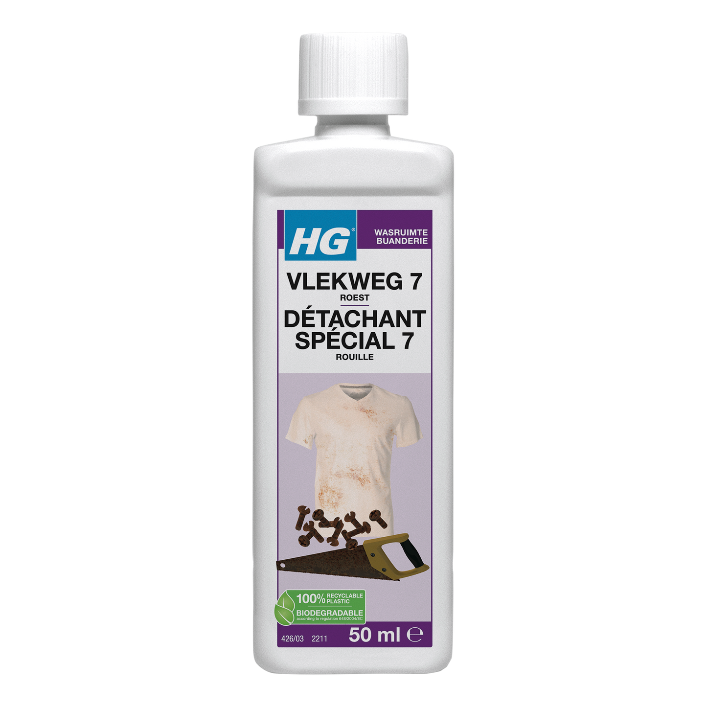 HG Vlekweg nr. 7 roest 50.00 Milliliter
