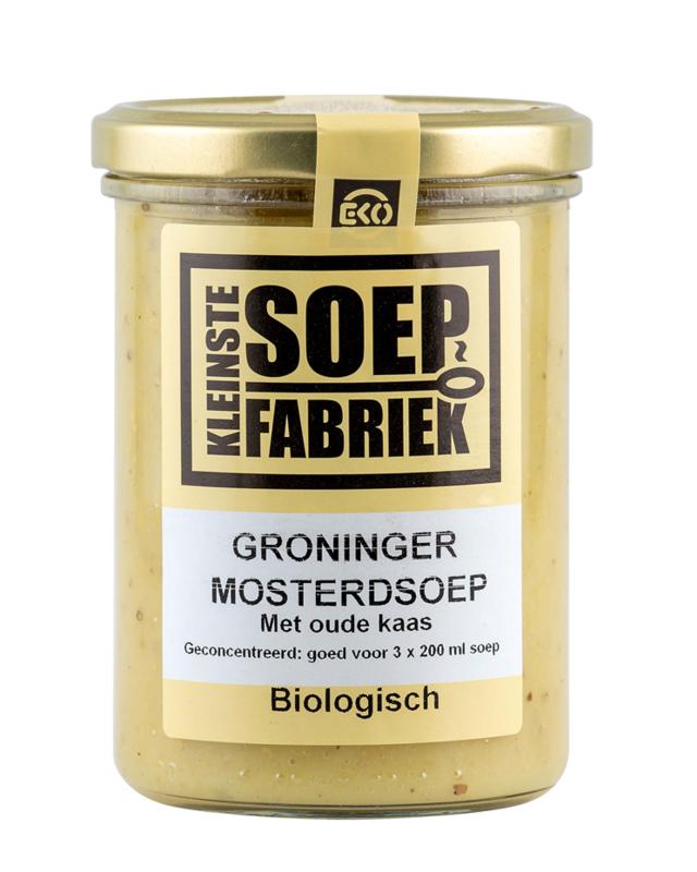 Kleinstesoepfabriek Groninger mosterdsoep bio 400.00 Milliliter
