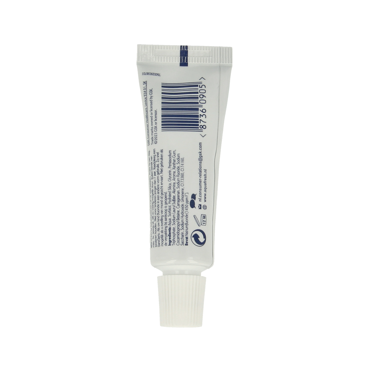 Aquafresh Tandpasta whitening mini 15.00 Milliliter