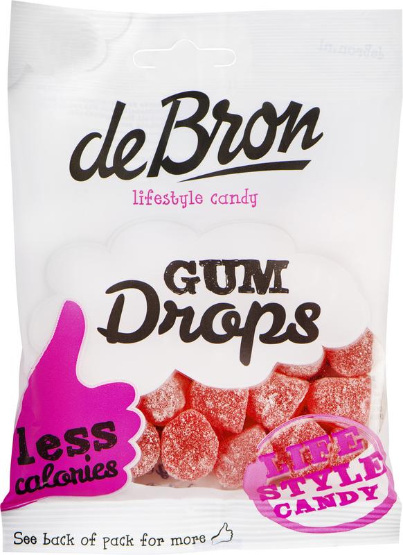 De Bron Gumdrops raspberry 100.00 Gram