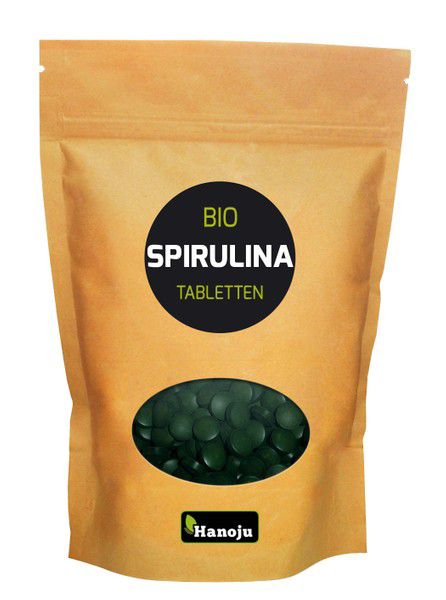 Hanoju Spirulina tabletten bio 2500.00 Tabletten
