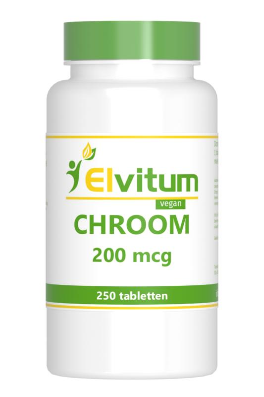 Elvitum Chroom 250.00 Tabletten