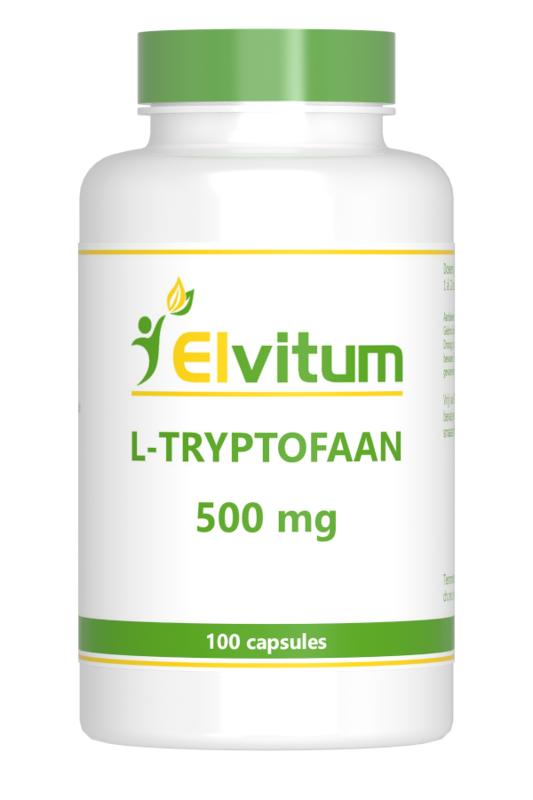Elvitum L-Tryptofaan 100.00 Capsules