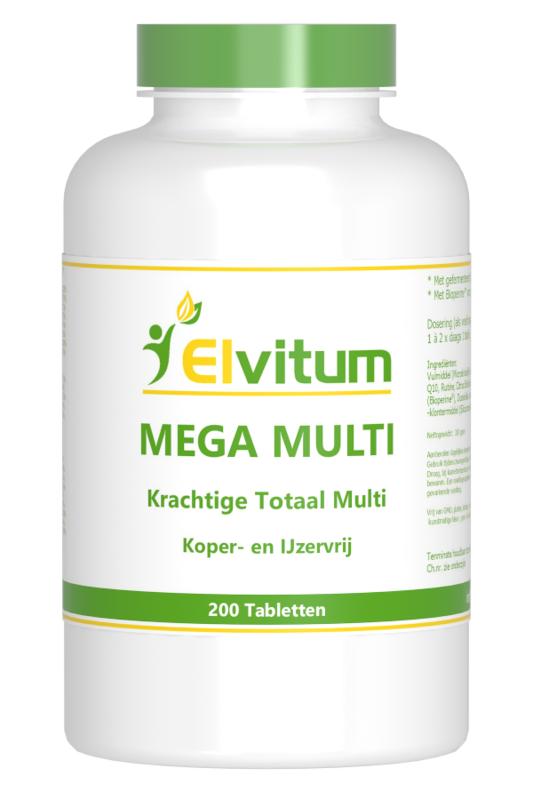 Elvitum Mega multi 200.00 Tabletten