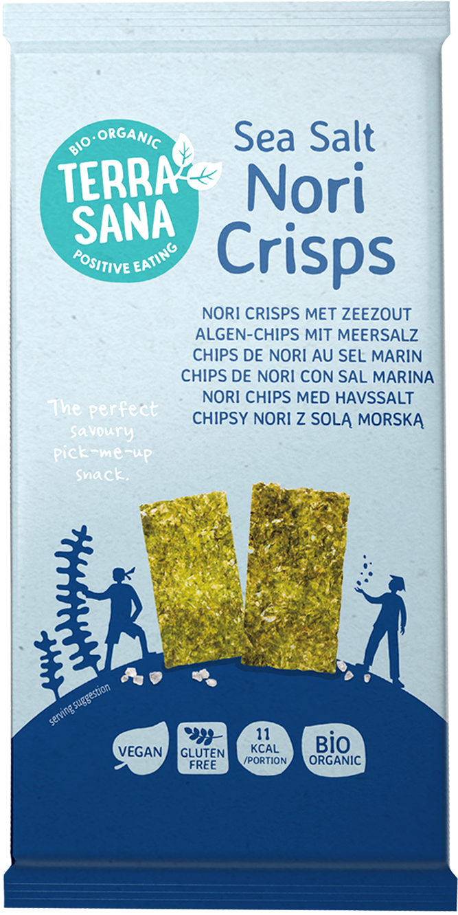 TerraSana Nori crisps zeezout bio 16.00 Gram