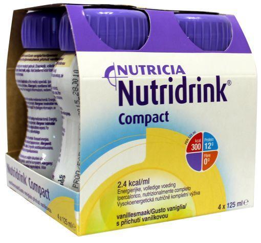 Nutridrink Compact vanille 125ml 4.00 Stuks