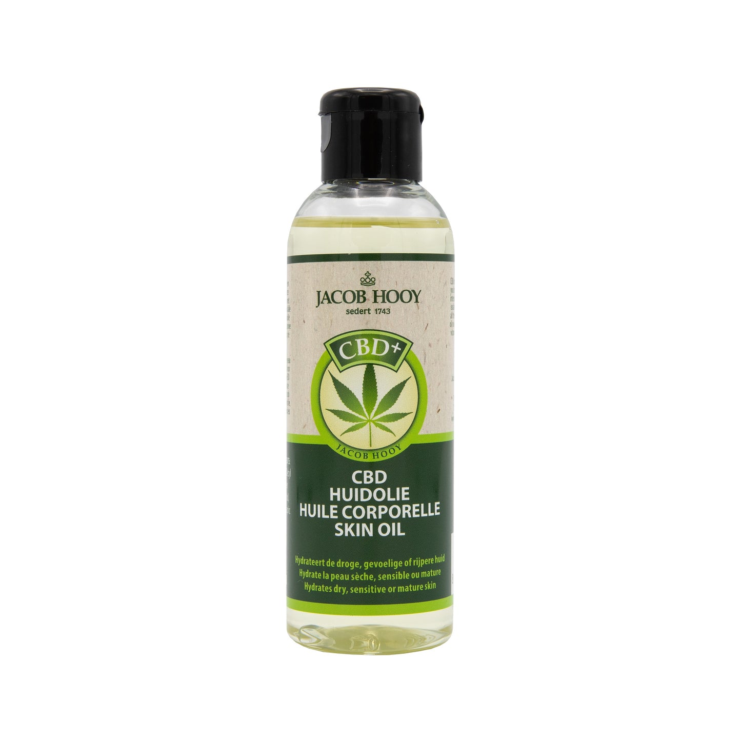 Jacob Hooy CBD plus huidolie 100.00 Milliliter