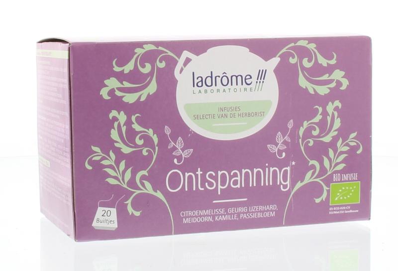 Ladrome Ontspanningsthee relax bio 20.00 Zakjes