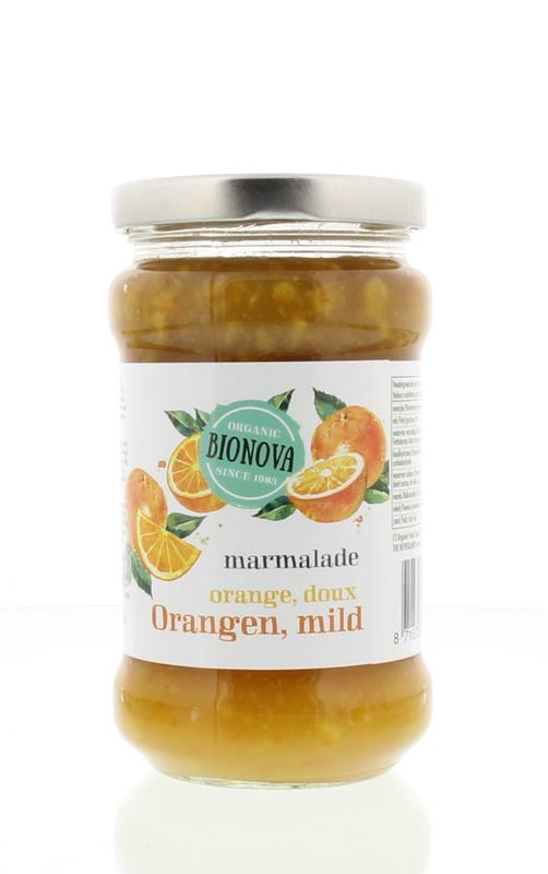 Bionova Sinaasappelmarmelade mild bio 340.00 Gram