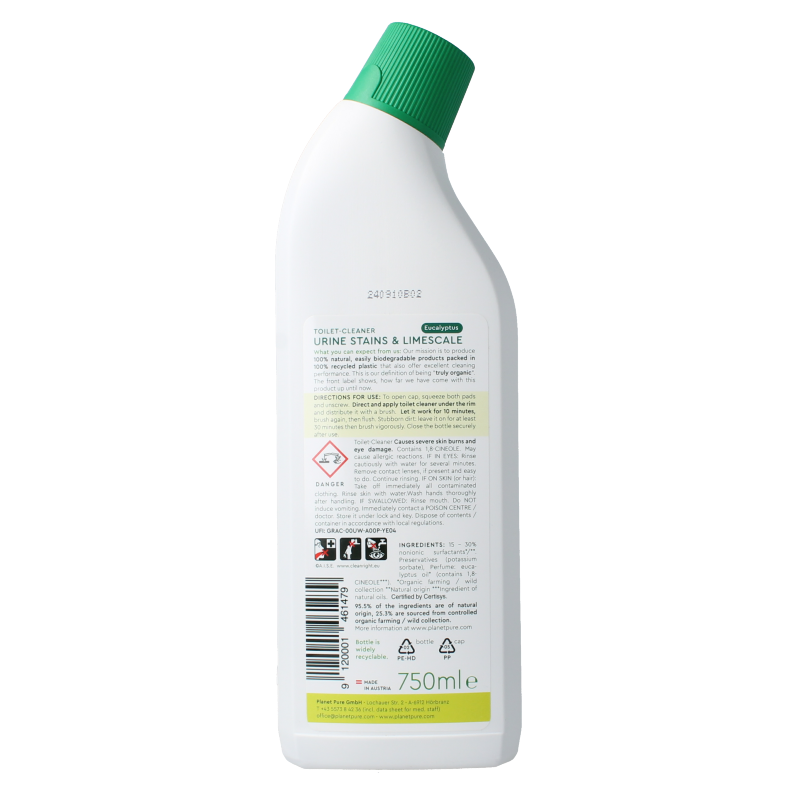 Planet Pure Toiletreiniger 750 Milliliter