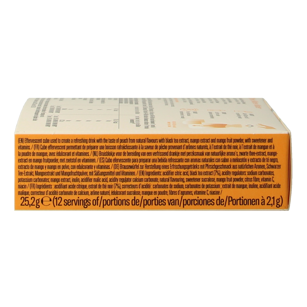 Waterdrop Microdrink ice tea peach bruistabletten 12.00 Stuks