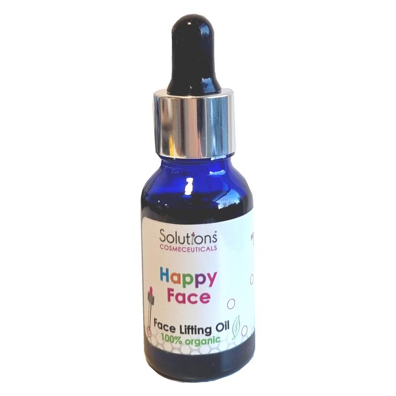 Sol Cosmeceutic Happy face organic lift gezichtsolie 15.00 Milliliter