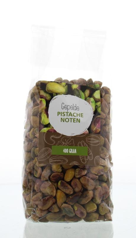 MijnNatuurwinkel Gepelde pistache noten 400.00 Gram
