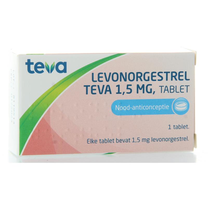 Teva Levonorgestrel 1.5mg 1.00 Stuks