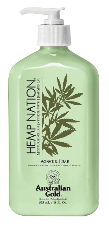 Australian Gold Hemp nation tan extender agave & lime 535.00 Milliliter