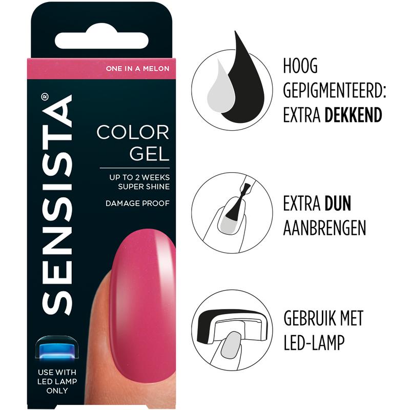 Sensista Color gel one in a melon 7.5 Milliliter