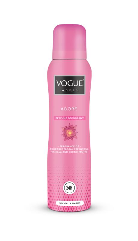 Vogue Deodorant women adore parfum 150.00 Milliliter