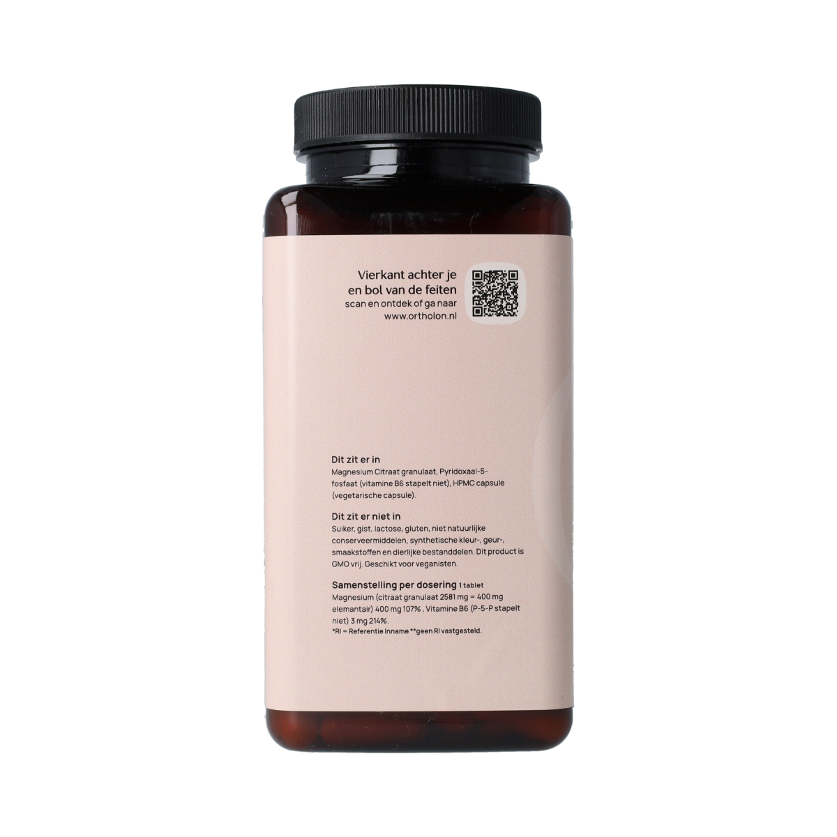 Ortholon Magnesium Citraat 180.00 Capsules