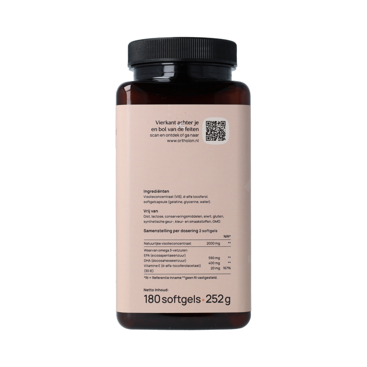 Ortholon Omega 3 180.00 Capsules