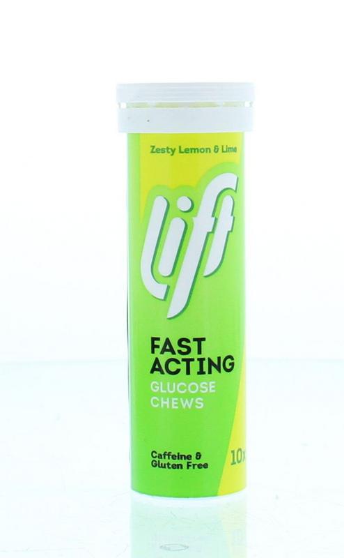 Lift Zesty lemon & lime glucose 10.00 Tabletten