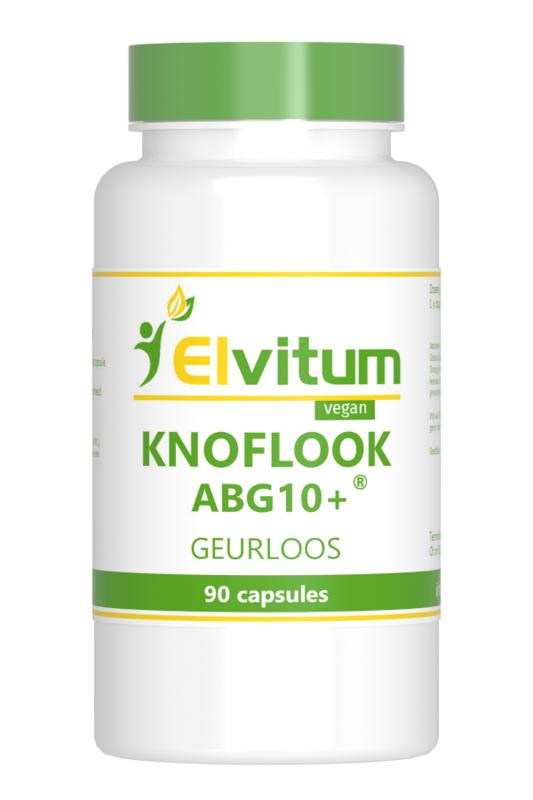 Elvitum Knoflook ABG10+ 90.00 Vegetarische capsules