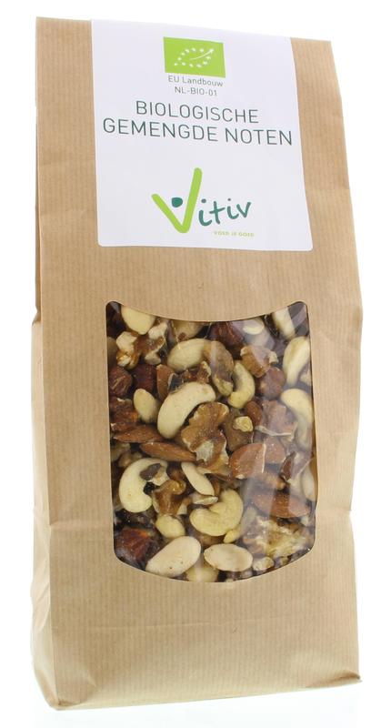 Vitiv Gemengde noten bio 1.00 Kilogram