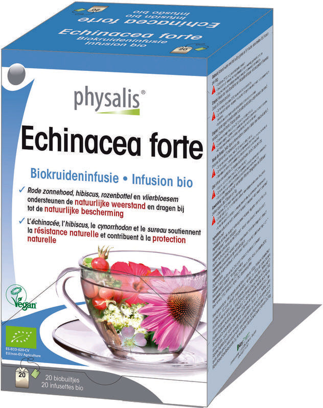 Physalis Echinacea forte thee bio 20.00 Zakjes