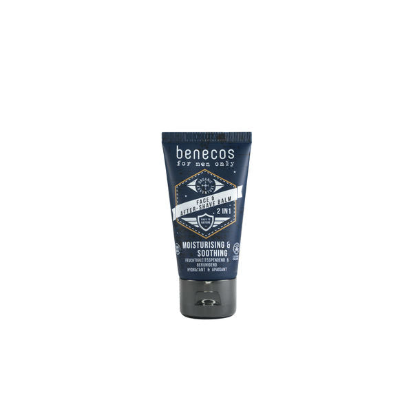 Benecos natural beauty Bio for men only face aftershave balm 2in1 50.00 Milliliter