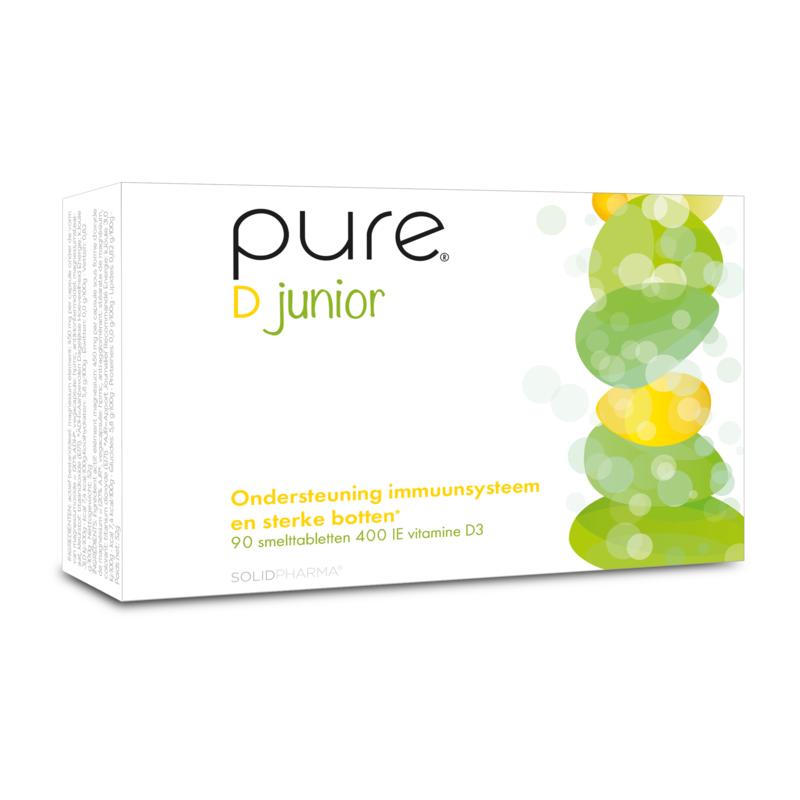 Pure D junior 400IU 90 Smelttabletten