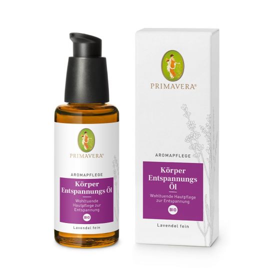 Primavera Lichaamsontspanningsolie bio 50 Milliliter