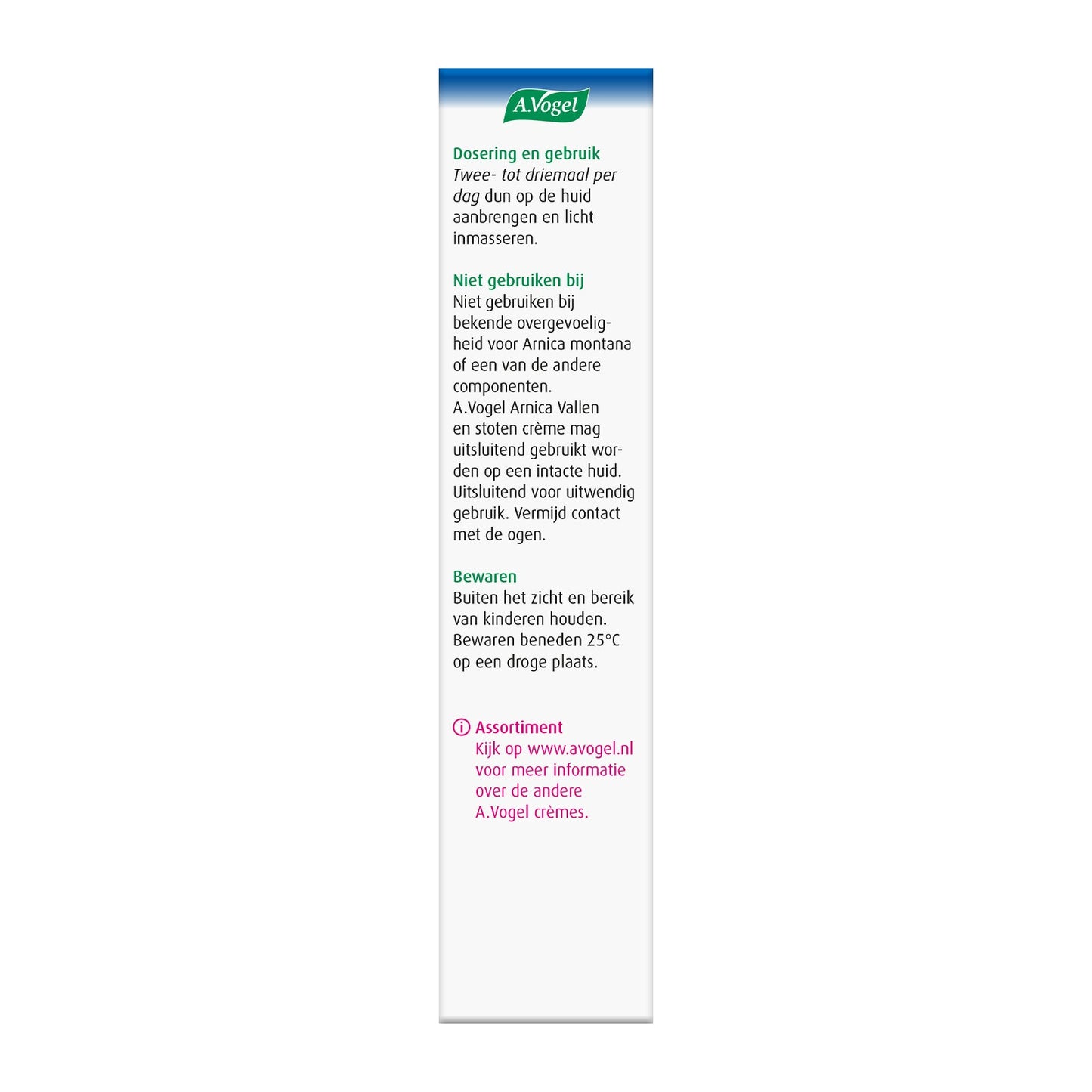 A Vogel Arnica creme 30 Gram - DrogistWereld