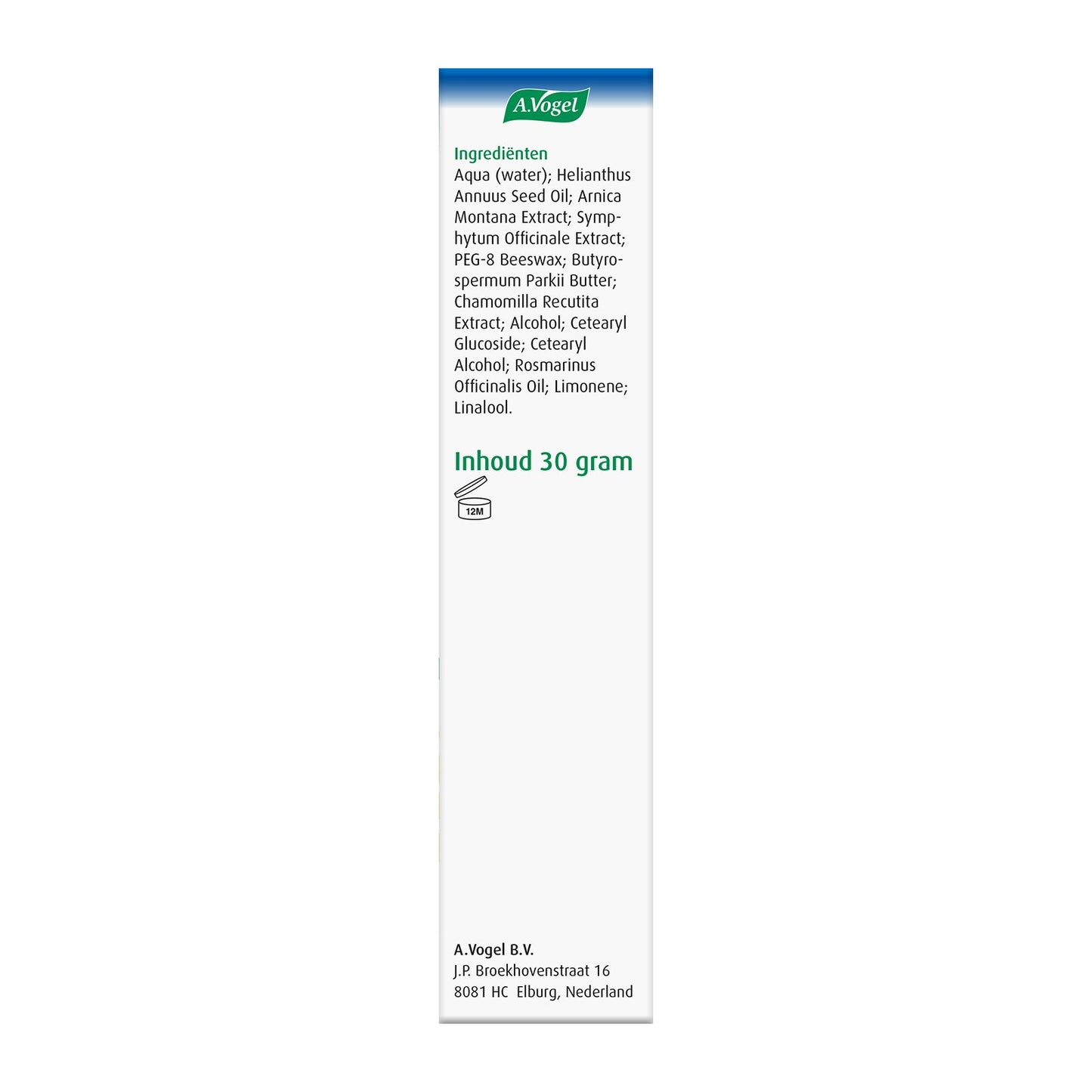 A Vogel Arnica creme 30 Gram - DrogistWereld