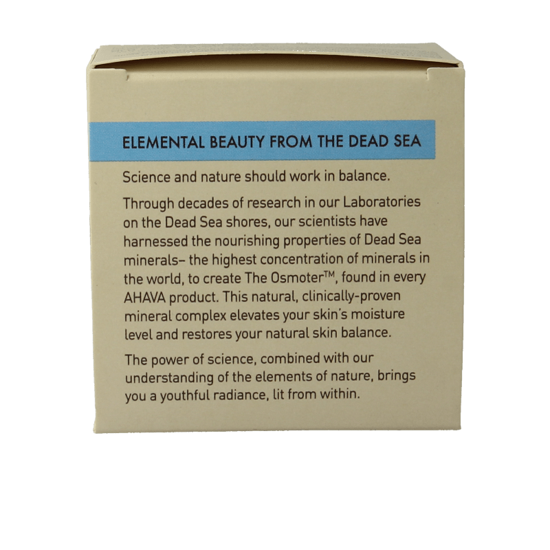 Ahava Essential day moisturizing cream 50 Milliliter - DrogistWereld