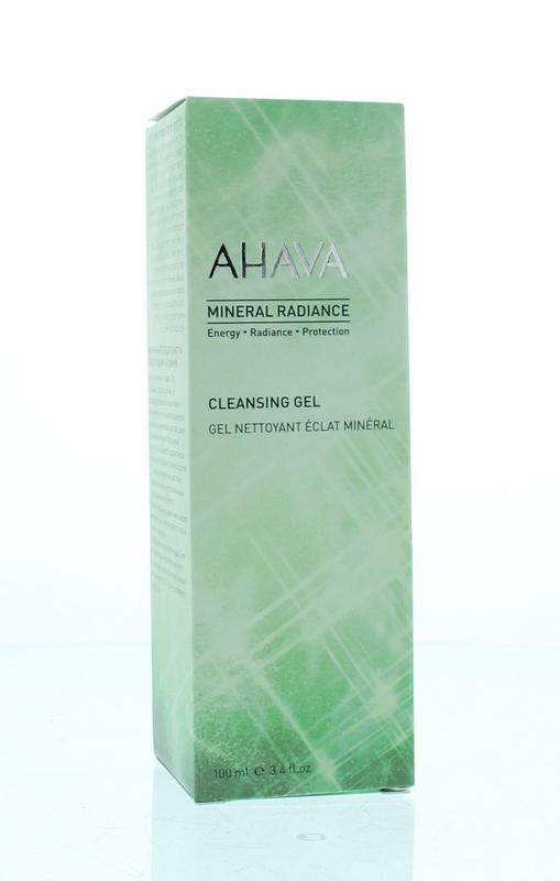 Ahava Mineral radiance cleansing gel 100 Milliliter - DrogistWereld