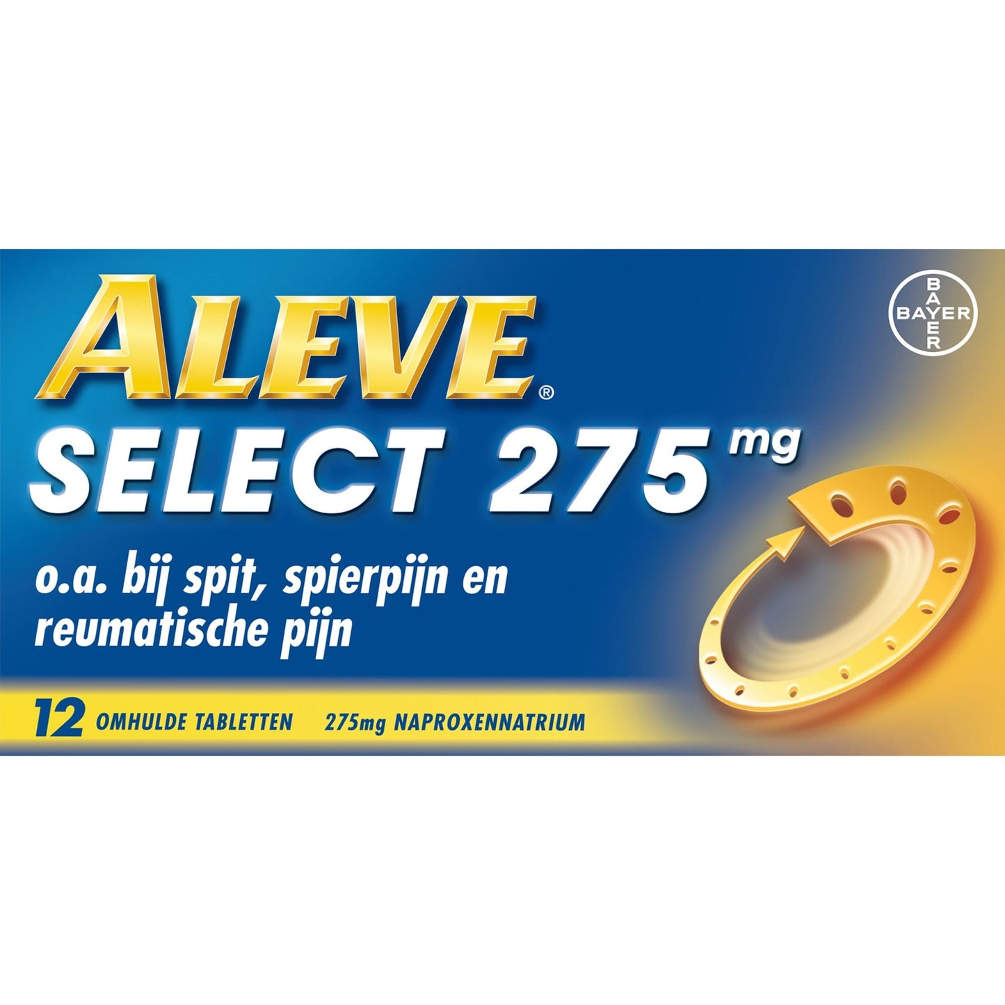 Aleve Select 275mg 12 Tabletten - DrogistWereld
