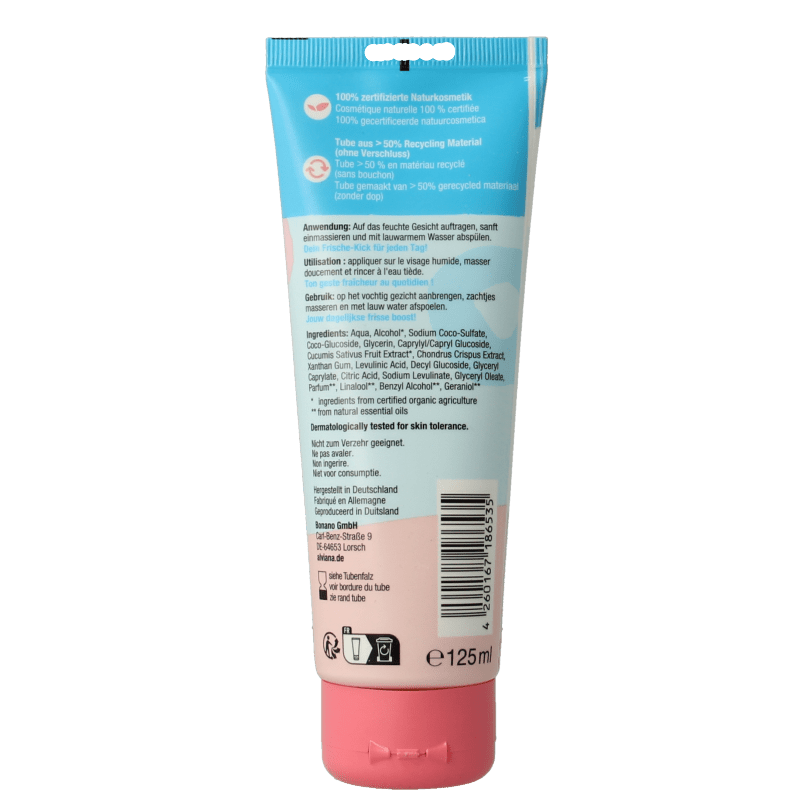 Alviana Wasgel fresh en clean 125 Milliliter - DrogistWereld