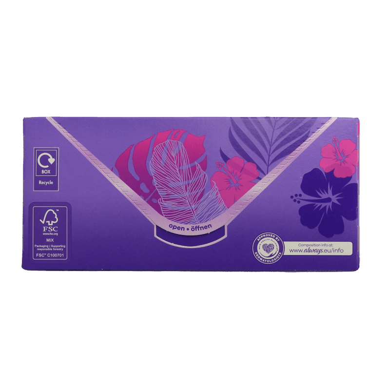 Always Inlegkruisjes daily protect fresh & scent 40 Stuks - DrogistWereld