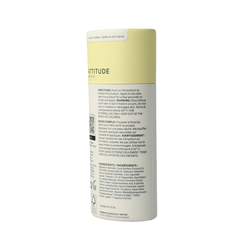 Attitude Super leaves baksodavrije deodorant argan olie 85 Gram - DrogistWereld