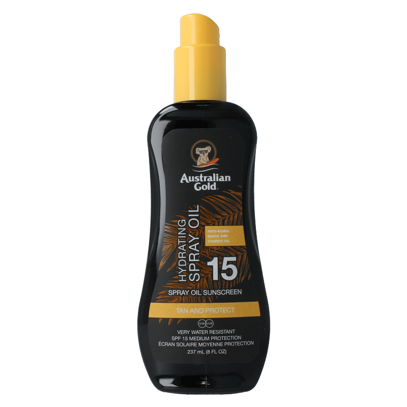 Australian Gold Spray oil SPF15 237 Milliliter - DrogistWereld