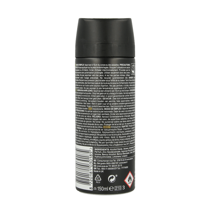 AXE Deodorant bodyspray gold 150 Milliliter - DrogistWereld