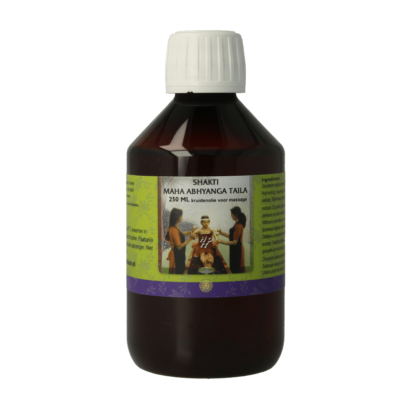 Ayurveda Shakti maha abhyanga taila 250 Milliliter - DrogistWereld