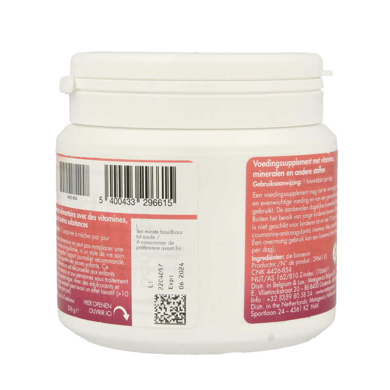 Barinutrics Multi citroen 90 Kauwtabletten - DrogistWereld