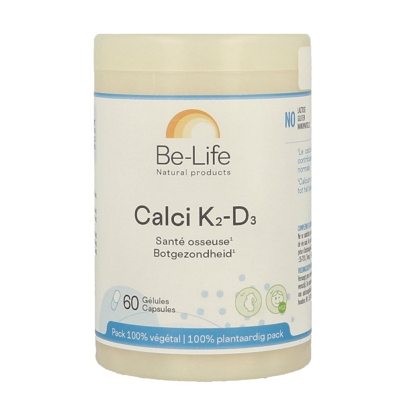 Be - Life Calci K2 D3 60 Capsules - DrogistWereld