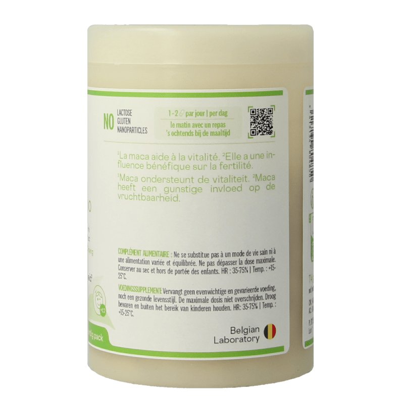 Be - Life Maca 2000 bio 90 Capsules - DrogistWereld