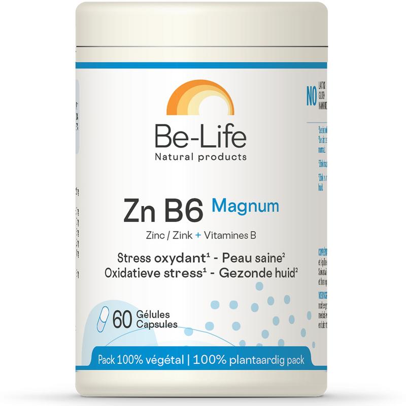 Be - Life Zn B6 magnum 60 Softgels - DrogistWereld